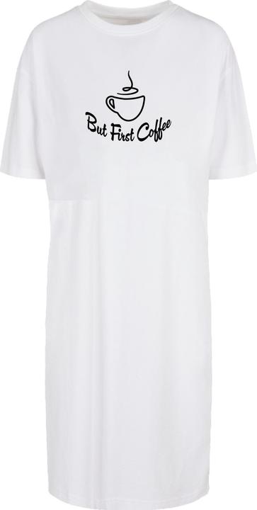 Image du produit Merchcode Ladies But First Coffee Oversized Slit Tee Dress - 118899 (4XL)