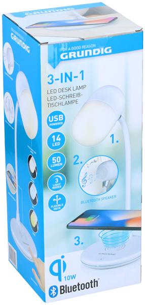 Produktbild Grundig Lamp desk LED 3-in-1 WHT