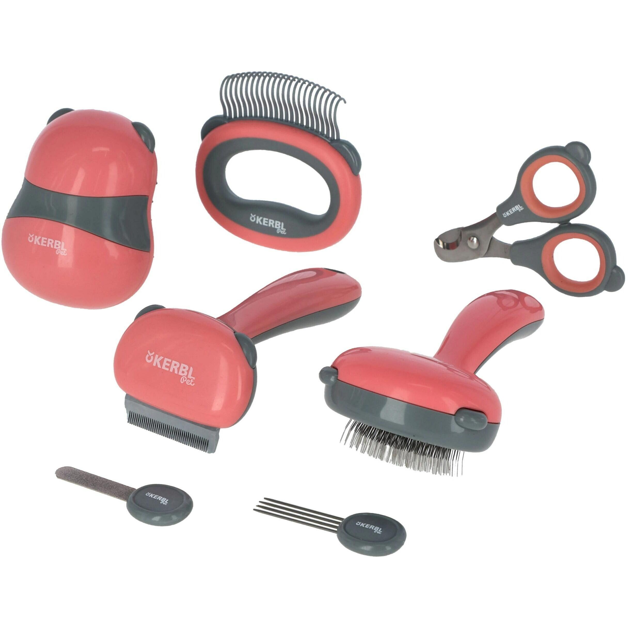 Thumbnail - Kerbl Pet Katzen Grooming Set 7 Teilig (Hund), Tierpflegemittel