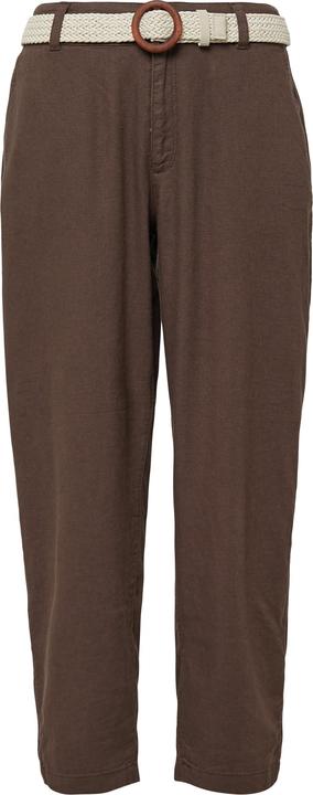 Actual product image S.Oliver Hose Cropped Chino aus Leinenmix mit geflochtenem Gürtel (36)