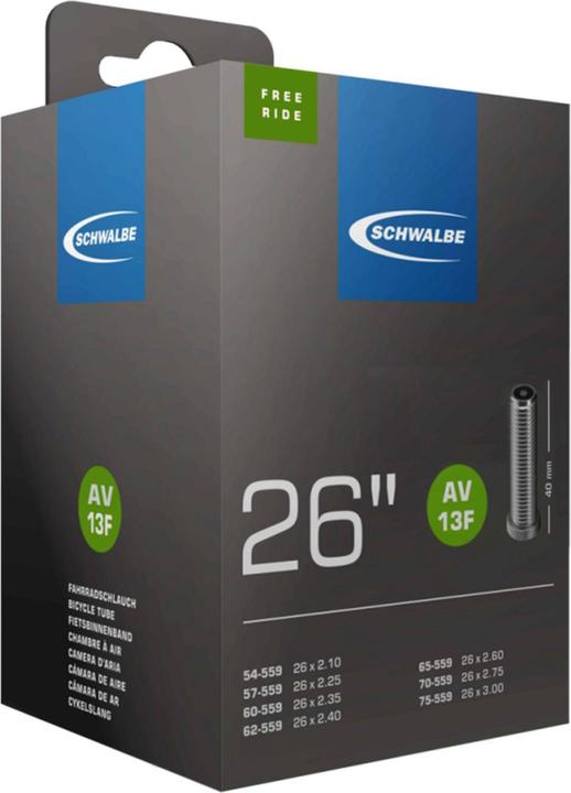 Schwalbe Tube 26" AV13F Freeride (Schrader (AV), 26", 40 mm)