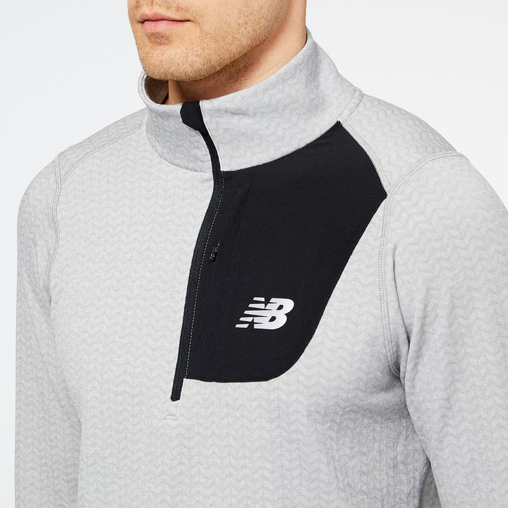 Actual product image New Balance NB Heat Grid Half Zip (S)