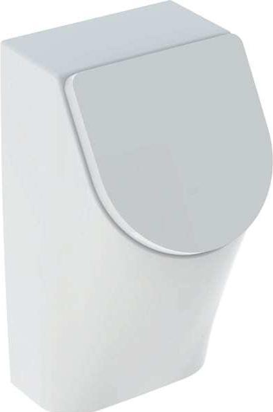 Actual product image Geberit Urinal Renova Plan with cover and fastening wei Keratec 235120600
