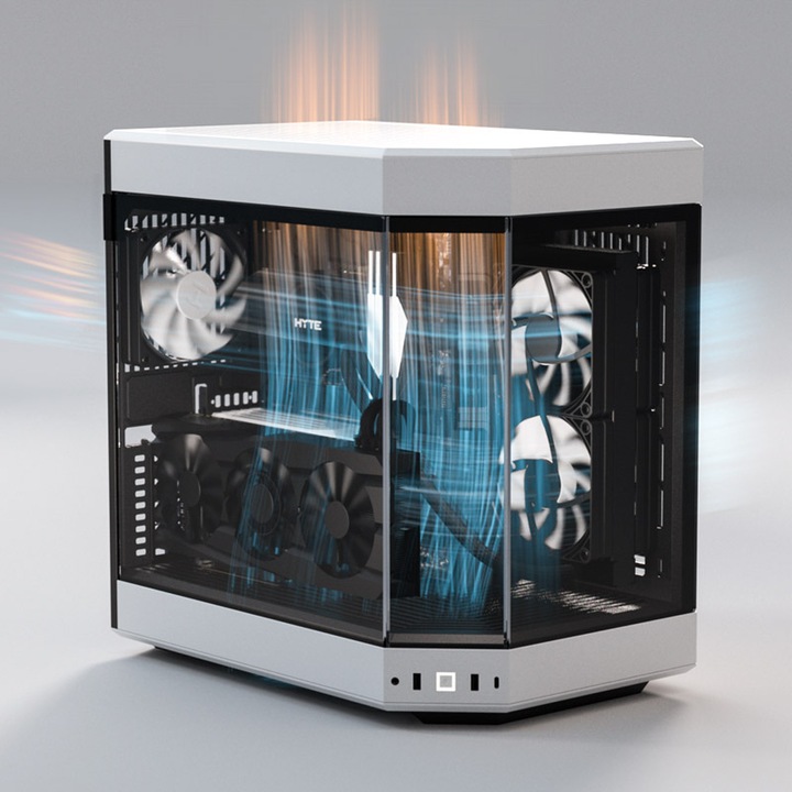 Actual product image Hyte Y60 (ATX, mATX, Mini-ITX)