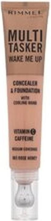 Produktbild Rimmel London Rimmel Multi-Tasker Wake Me Up Foundation & Concealer 20ml 060 Light Honey (060 Light Honey)