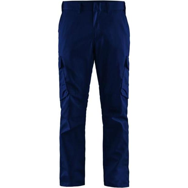 Blakläder, Arbeitshose, Bundhose Industrie Stretch marineblau / kornblau (52)