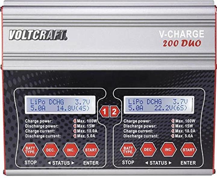 Actual product image Voltcraft Multifunction charger V-Charge 200 Duo