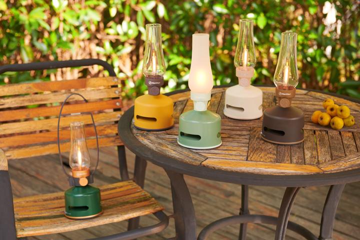 Actual product image MoriMori LED lantern with Bluetooth speaker