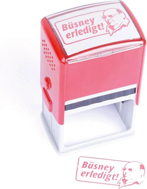 SwissMeme Büsney erledigt Stempel