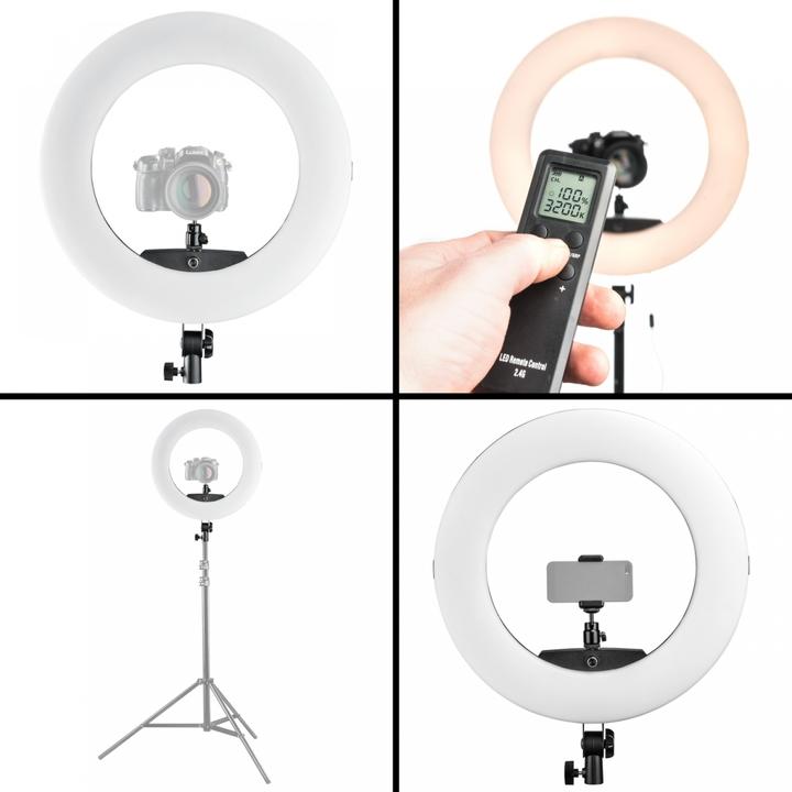 Immagine prodotto Walimex pro Pro LED ad anello Medow 960 Pro Bi Color (Anello di luce)