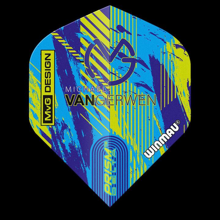 Image du produit Winmau Prism Delta Flights - MvG Blue
