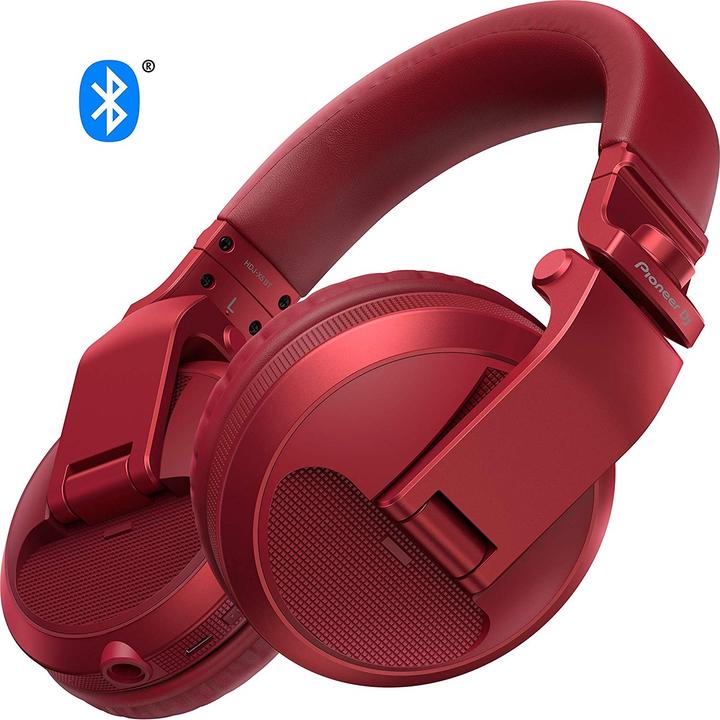 Produktbild Pioneer DJ HDJ-X5BT-R (Keine Geräuschunterdrückung, 20 h, Kabellos, Kabelgebunden)