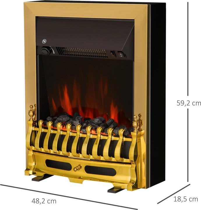 Actual product image Jamb Electric fireplace