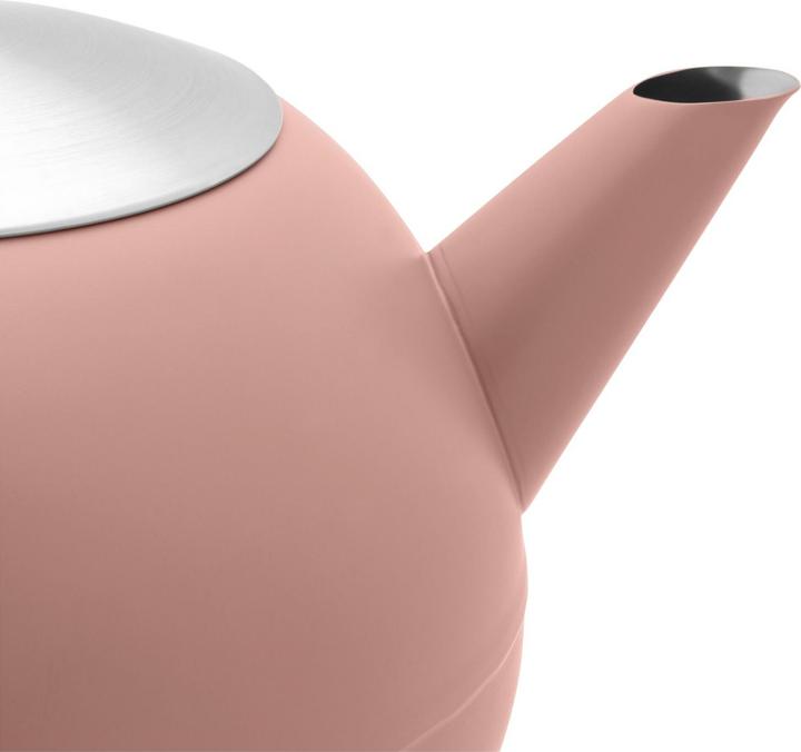 Actual product image Bredemeijer Bella Ronde teapot 1.2l pink matt 101014 (1.20 l)