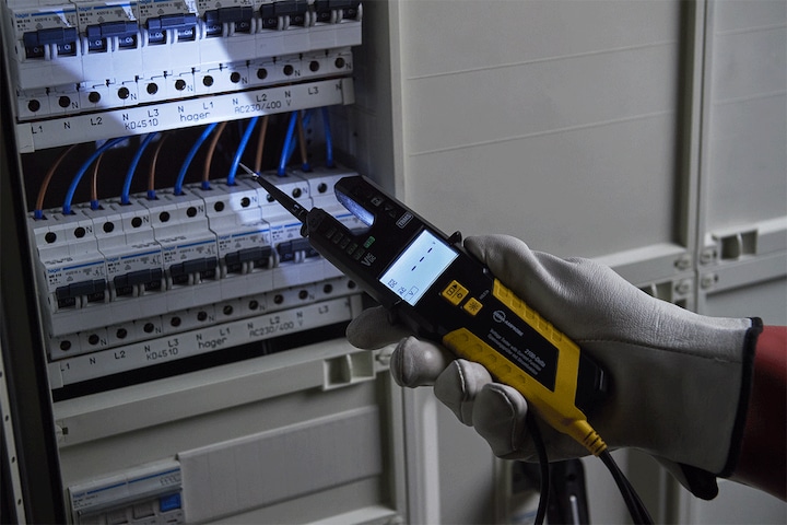 Actual product image Beha Amprobe Voltage tester with current function TRMS (CAT IV 600V, CAT III 1000V)