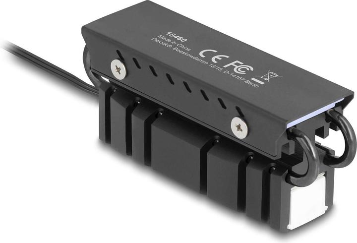 Immagine prodotto Delock M.2 Kühlkörper für SSD 2280 mit RGB LED Beleuchtung