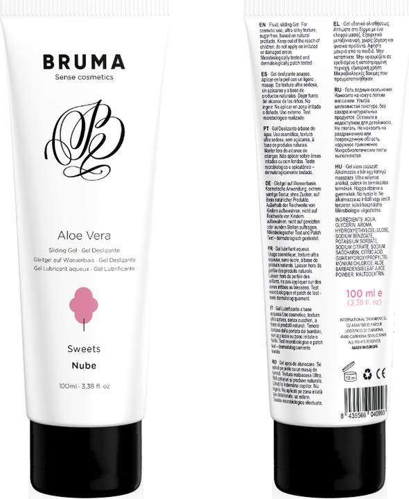 Bruma Gel Deslizante Con Aloe Vera Sabor A Nube 100 ml (100 ml)