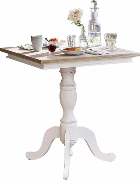Image du produit Loberon Table Kingston blanc/marron