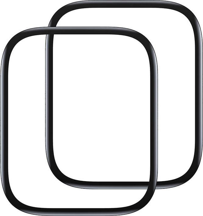 Actual product image Baseus Curved-screen Tempered Glass 40mm for Apple Watch 4/5/6/SE (2pcs)