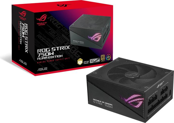 Produktbild ASUS PSU ROG STRIX 750W Gold Aura Edition (750 W)