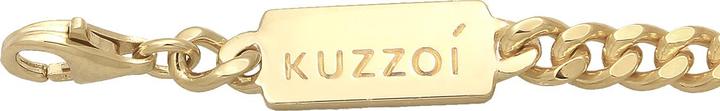 Produktbild Kuzzoi Armband Basic Herren Panzerkette Massiv Piece 925 Silber (19 cm, 925er Sterling Silber)