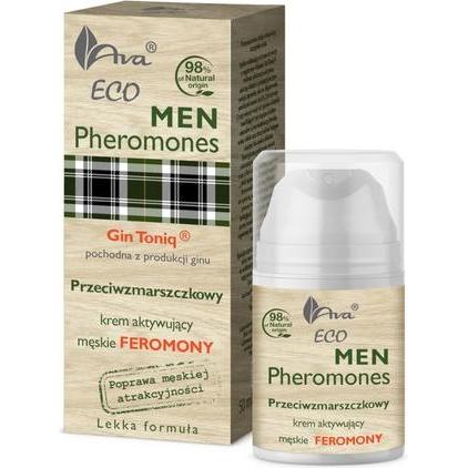 AVA Laboratorium, Gesichtscreme, Eco Men Pheromones Anti-Wrinkle Face Cream Activating Pheromones 50Ml (50 ml, 24h Creme...