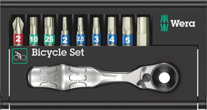 Actual product image Wera Bicycle Set 9 (2.5mm, 25mm)