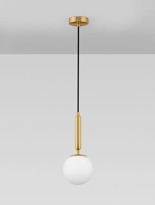 Produktbild Nova Luce MONET Pendelleuchte E27 Gold 185x15cm dimmbar 9080124