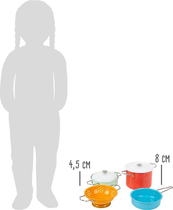 Actual product image small foot Cookware set