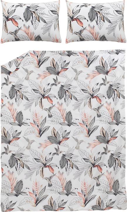 Domoletti BED COV SET SATEEN FOLIAJE 200X220 (200 x 220 cm)