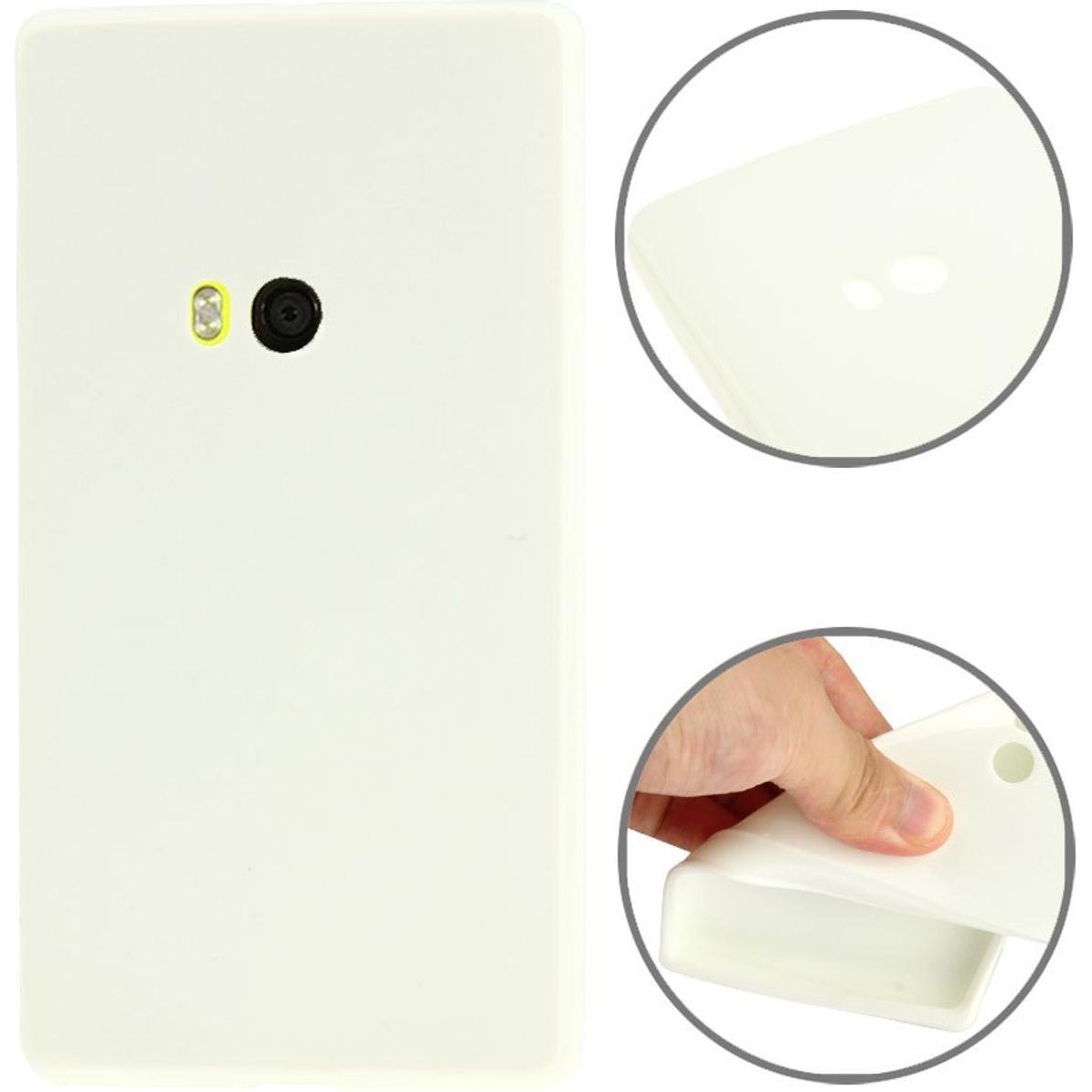 Thumbnail - König Design Schutzhülle TPU Case Hülle für Handy Nokia Lumia 920 weiss (Nokia Lumia 920), Smartphone Hülle, Weiss