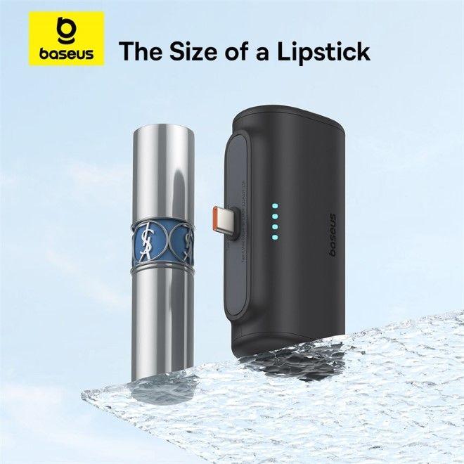 Actual product image Baseus Compact Series Fast Charging USB-C Powerbank 20W (5000 mAh, 20 W, 18.50 Wh)