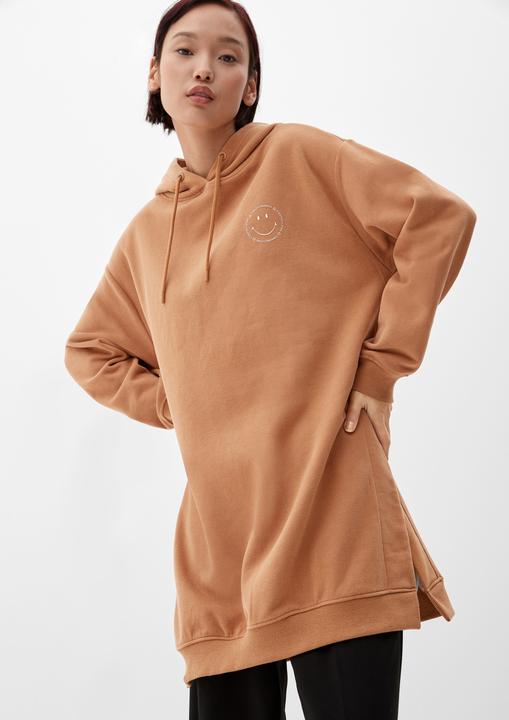 Produktbild s.Oliver Sweatshirt Langer Sweater mit Smiley®-Print (42)