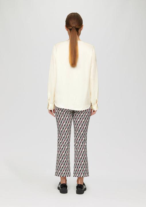 Produktbild S.Oliver Bluse Langarmbluse aus Satin (36)