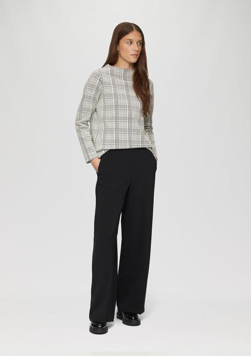 Actual product image s.Oliver Sweatshirt Gemustertes Sweatshirt mit Turtleneck (46)