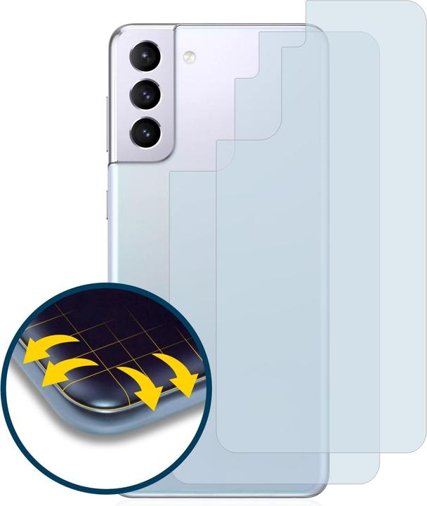 Produktbild BROTECT Full-Cover Displayschutz (2 Stück, Samsung Galaxy S21 5G)