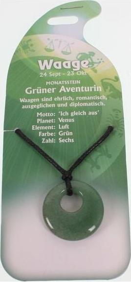 Immagine prodotto Roost Collana Libra G255 Gr. Aventurine (Avventurina grande)