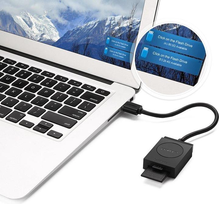 Produktbild Ugreen 2 in 1 Kartenleser (USB 3.0)
