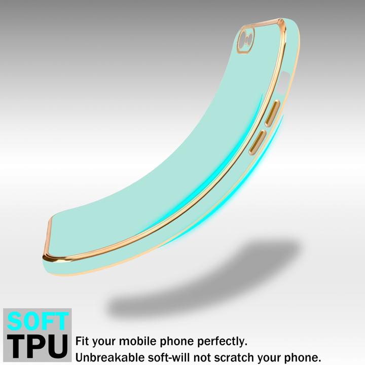 Image du produit Cadorabo Étui pour Apple iPhone 6 / 6S en TPU avec protection pour appareil photo LM130 Style (Apple iPhone 6)