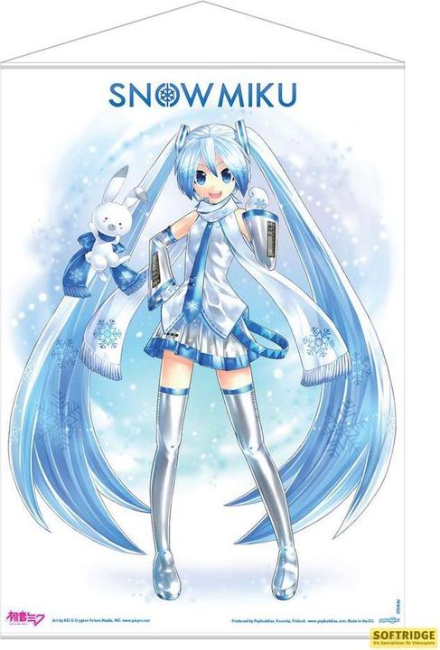 POPbuddies Hatsune Miku wallscroll Snow Miku 50 x 70 cm (50 x 70 cm)