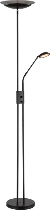 Produktbild Globo Deckenfluter Metall Schwarz Matt, 1xled (2200 lm)