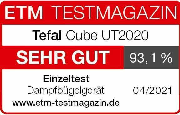 Immagine prodotto Tefal Raddrizzatore a vapore ad alta pressione Cube by Ixeo (UT2020) (2170 W, 200 g/min)