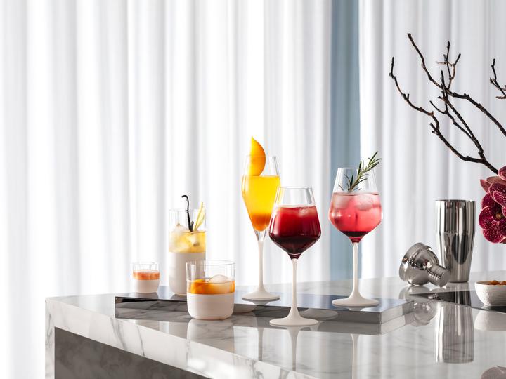 Actual product image Villeroy & Boch White wine glass, set of 4 Manufacture Rock blanc (38 cl, 4 Glasses, White wine glasses)
