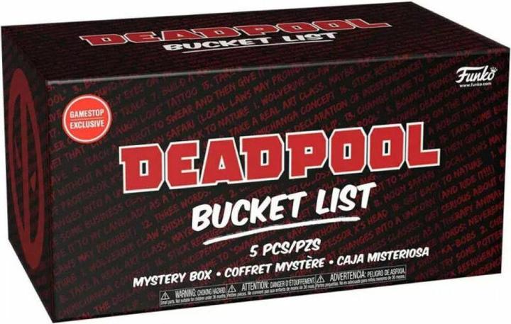 Actual product image Funko Kit Mistery Box Marvel Deadpool 2021