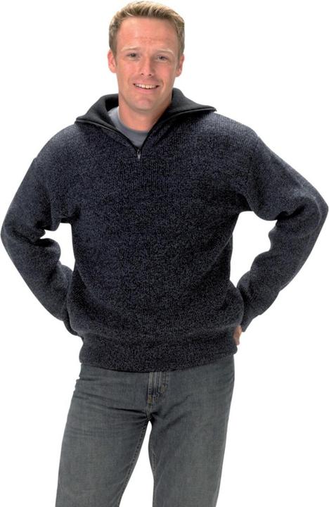 Image du produit Magni Pull-over Föhr - noir/bleu chiné - Taille : S (S)