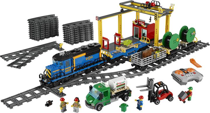 Actual product image LEGO City Cargo Train (60052, LEGO City, LEGO Rare Sets)