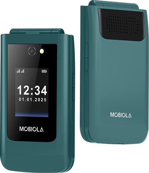 Immagine prodotto Mobiola Gsm-Telefon Flip Grünes Telefon Für Senioren Mb4600 4g