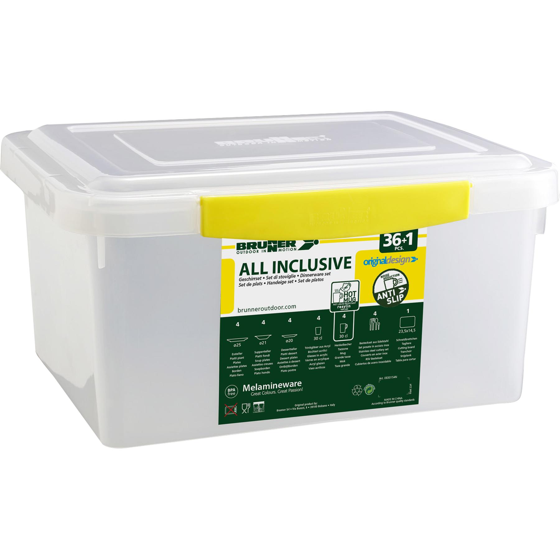 Brunner All Inclusive Geschirr-Set Blue Ocean