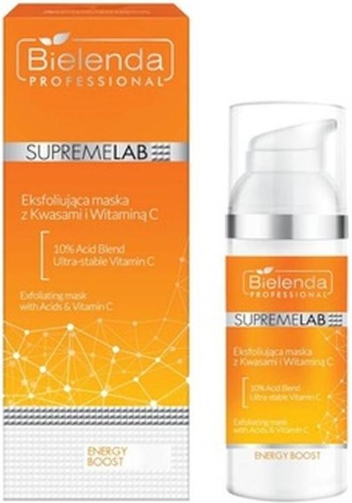 Actual product image Bielenda Professional Supremelab Energy Boost Exfoliating Mask With Acids & Vitamin C Exfoliating