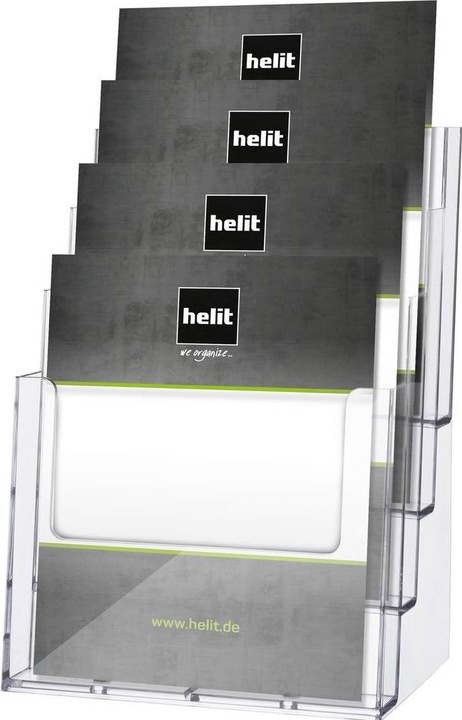 Actual product image Helit Table brochure holder the helpdesk (A4)
